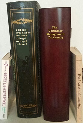 This Year's New Words Added to the Volunteer Management Dictionary