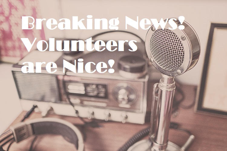 Volunteer News Stories Does this good press really help